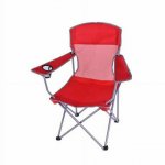 Ozark Trail Mesh Chair, Red