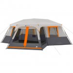 Ozark Trail 20' x 18' 12-Person 3-Room Instant Cabin Tent with Screen Room, 56.5 lbs