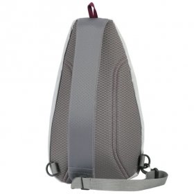 Ozark Trail 7 Liter Sling Backpack, Gray Polyester