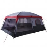 Ozark Trail 12-Person Cabin Tent, with Convertible Screen Room