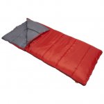 Ozark Trail 50-Degree Warm Weather Red Sleeping Bag