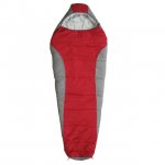 Ozark Trail 10F with Soft liner camping Mummy Sleeping Bag for Adults, Red