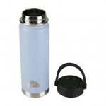 Ozark Trail 24 Ounce Double Wall Vacuum Sealed Stainless Steel Water Bottle, 2 Pack, Aqua Jasper